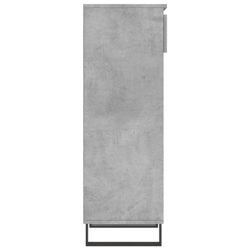 Schoenenkast 40X36X105 Cm Bewerkt Hout