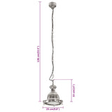 Hanglamp Aluminium Zilver
