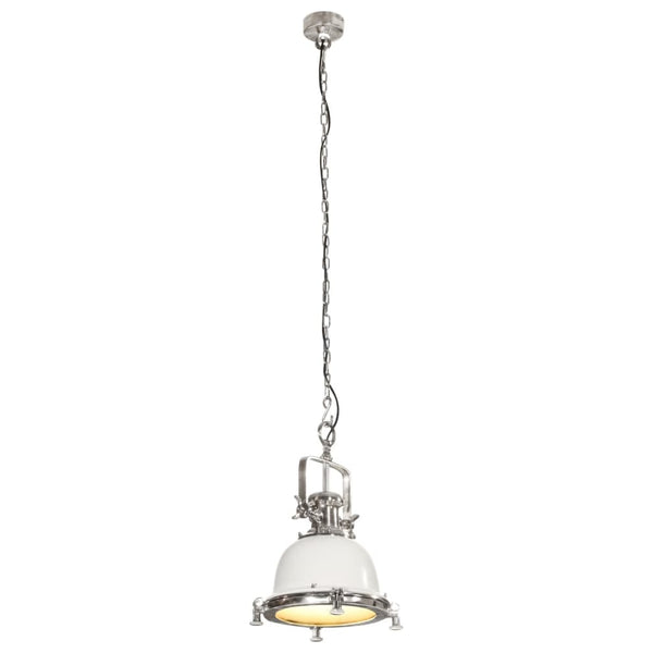 Hanglamp Aluminium Zilver En Wit