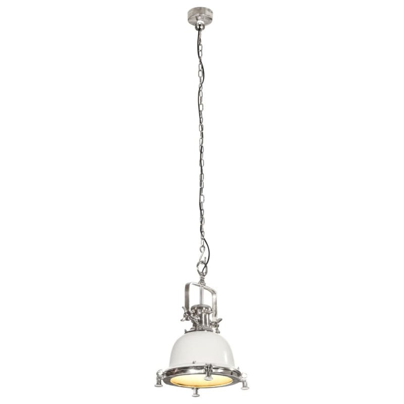 Hanglamp Aluminium Zilver En Wit
