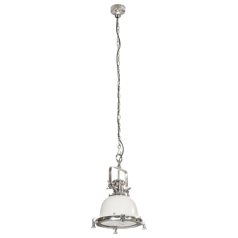 Hanglamp Aluminium Zilver En Wit