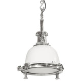 Hanglamp Aluminium Zilver En Wit