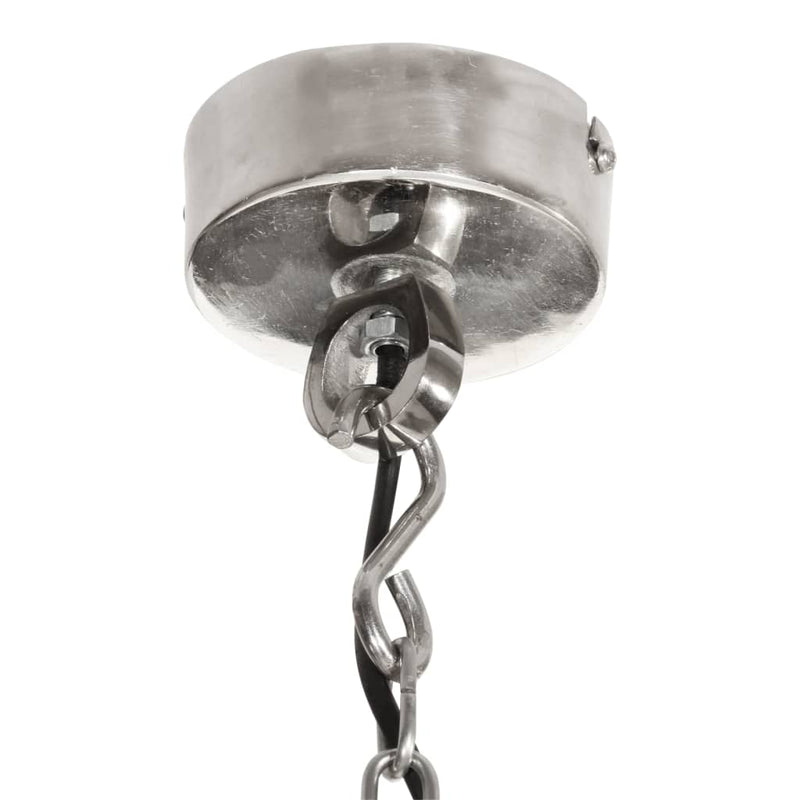 Hanglamp Aluminium Zilver En Wit
