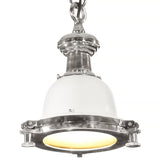 Hanglamp Aluminium Zilver En Wit