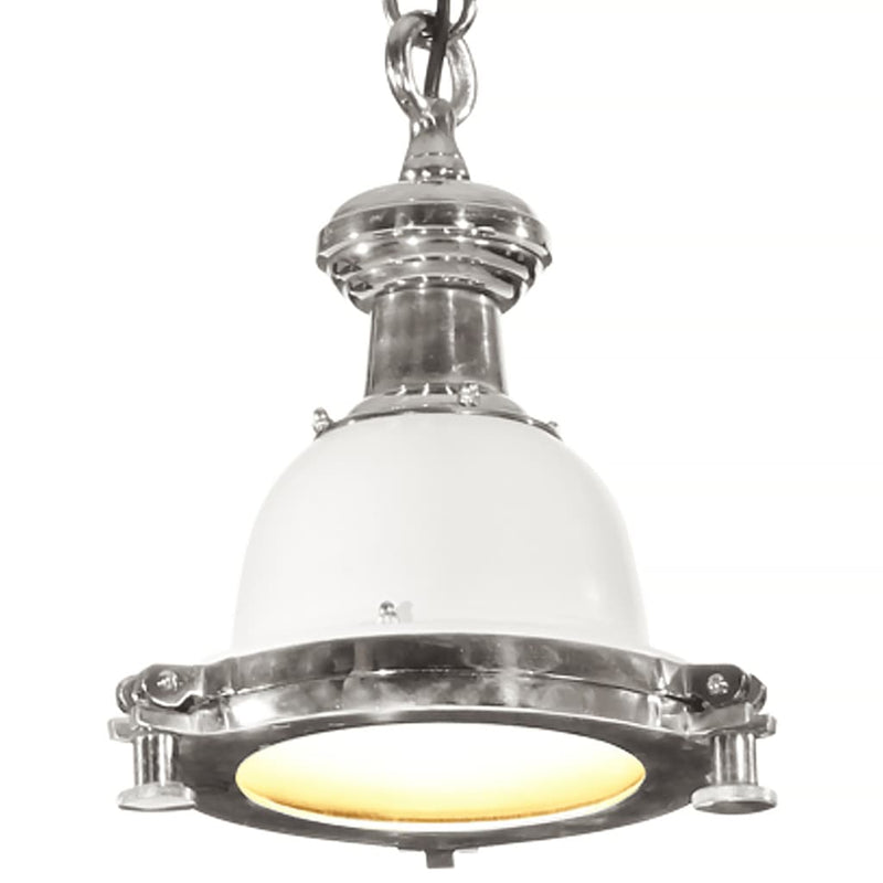 Hanglamp Aluminium Zilver En Wit