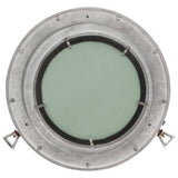 Wandspiegel Patrijspoort Ø38 Cm Aluminium En Glas