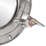 Wandspiegel Patrijspoort Ø38 Cm Aluminium En Glas