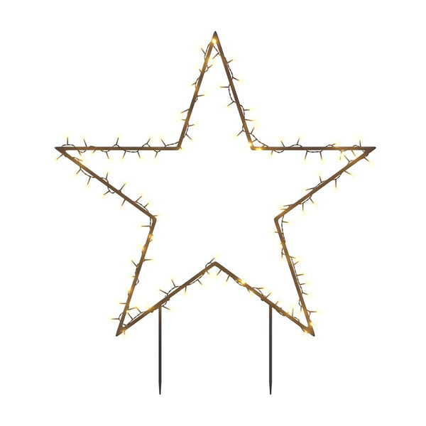 Kerstverlichting Met Ster 115 Led's 85 Cm Groen