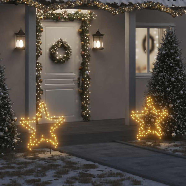 Kerstverlichting Met Ster 115 Led's 85 Cm Groen