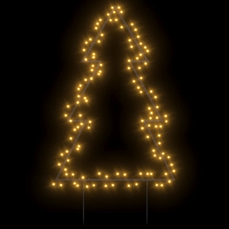 Kerstverlichting Kerstboom Met Grondpinnen 115 Led's 90 Cm Groen