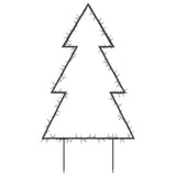 Kerstverlichting Kerstboom Met Grondpinnen 115 Led's 90 Cm Groen