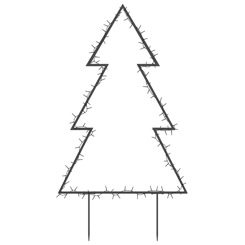 Kerstverlichting Kerstboom Met Grondpinnen 115 Led's 90 Cm Groen