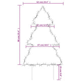 Kerstverlichting Kerstboom Met Grondpinnen 115 Led's 90 Cm Groen
