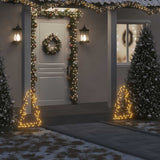 Kerstverlichting Kerstboom Met Grondpinnen 115 Led's 90 Cm Groen