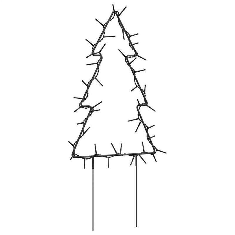 Kerstverlichting Kerstboom Met Grondpinnen 50 Led's 30 Cm