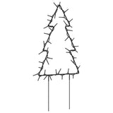 Kerstverlichting Kerstboom Met Grondpinnen 50 Led's 30 Cm