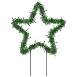 Kerstverlichting Ster Met Grondpinnen 50 Led's 29 Cm