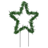 Kerstverlichting Ster Met Grondpinnen 50 Led's 29 Cm