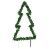 Kerstverlichting Met Grondpinnen Boom 115 Led's 90 Cm