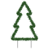 Kerstverlichting Met Grondpinnen Boom 115 Led's 90 Cm