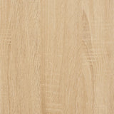 Schoenenrek 90X30X Bewerkt Hout Kleurig Sonoma Eiken