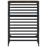 Schoenenrek 60X30X Bewerkt Hout Bruin Eikenkleur