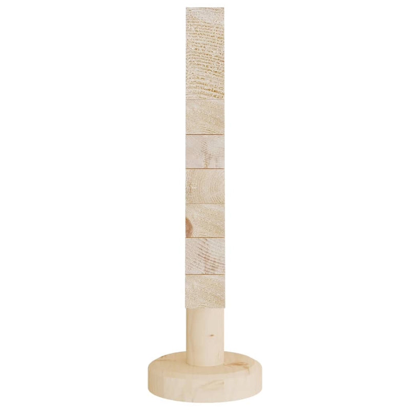 Kerstdecoraties Kerstboom 2 St 30 Cm Massief Grenenhout Naturel (Onafgewerkt)