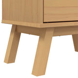 Schoenenkast Olden 55X35X Grenenhout Bruin