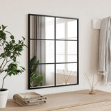 Wandspiegels 2 St 100X60 Cm Metaal Zwart