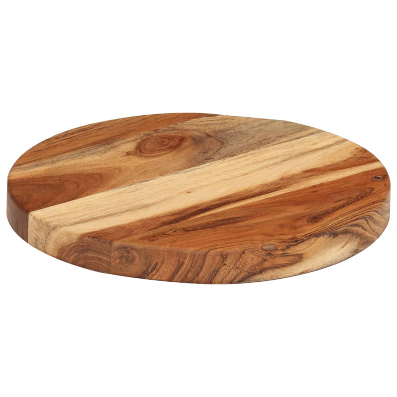 Hakblok Ø 25X2,5 Cm Massief Acaciahout