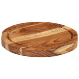 Hakblok Ø 25X2,5 Cm Massief Acaciahout