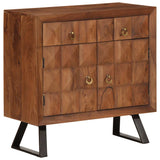 Ladekast 70X35X70 Cm Massief Acaciahout
