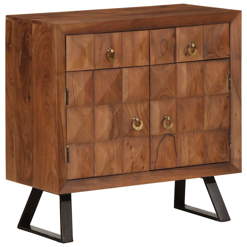 Ladekast 70X35X70 Cm Massief Acaciahout