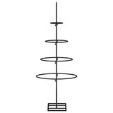 Kerstdecoratie Kerstboom Metaal Zwart