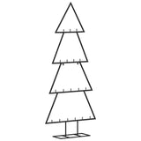Kerstdecoratie Kerstboom Metaal Zwart