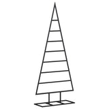 Kerstdecoratie Kerstboom Metaal Zwart