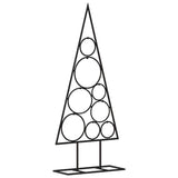 Kerstdecoratie Kerstboom Metaal Zwart Zwart