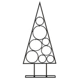 Kerstdecoratie Kerstboom Metaal Zwart Zwart