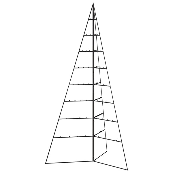 Kerstdecoratie Kerstboom Metaal Zwart Zwart