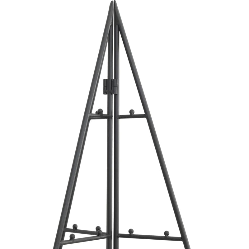 Kerstdecoratie Kerstboom Metaal Zwart Zwart