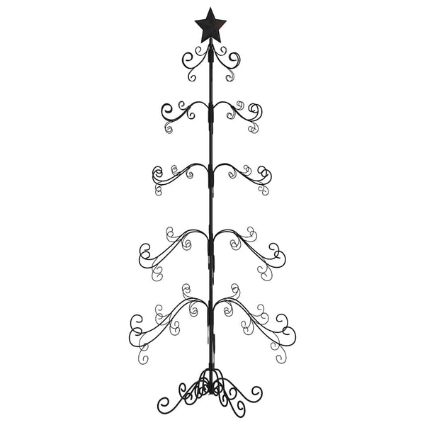 Kerstdecoratie Kerstboom Metaal Zwart