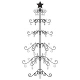 Kerstdecoratie Kerstboom Metaal Zwart
