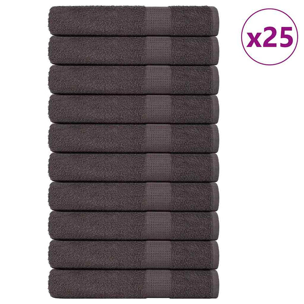 Handdoeken 100X200Cm 360G/M² 100% Katoen Kleurig Antraciet