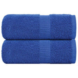 Douchehanddoeken 360 G/M² 100% Katoen Blauw