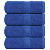 Douchehanddoeken 360 G/M² 100% Katoen Blauw