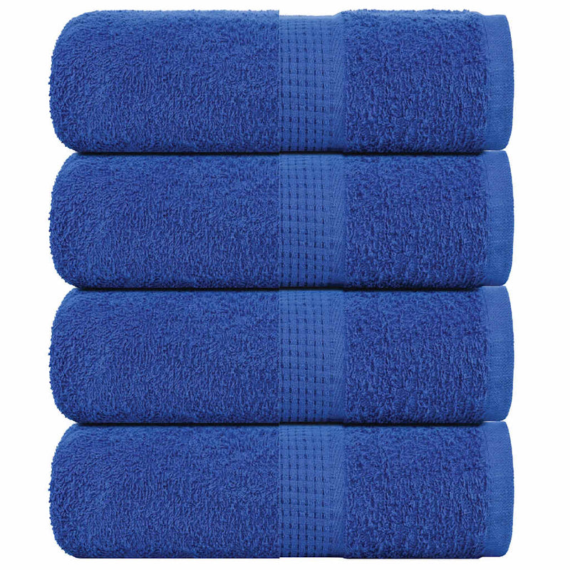 Douchehanddoeken 360 G/M² 100% Katoen Blauw