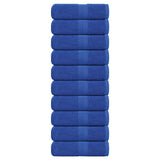 Douchehanddoeken 360 G/M² 100% Katoen Blauw