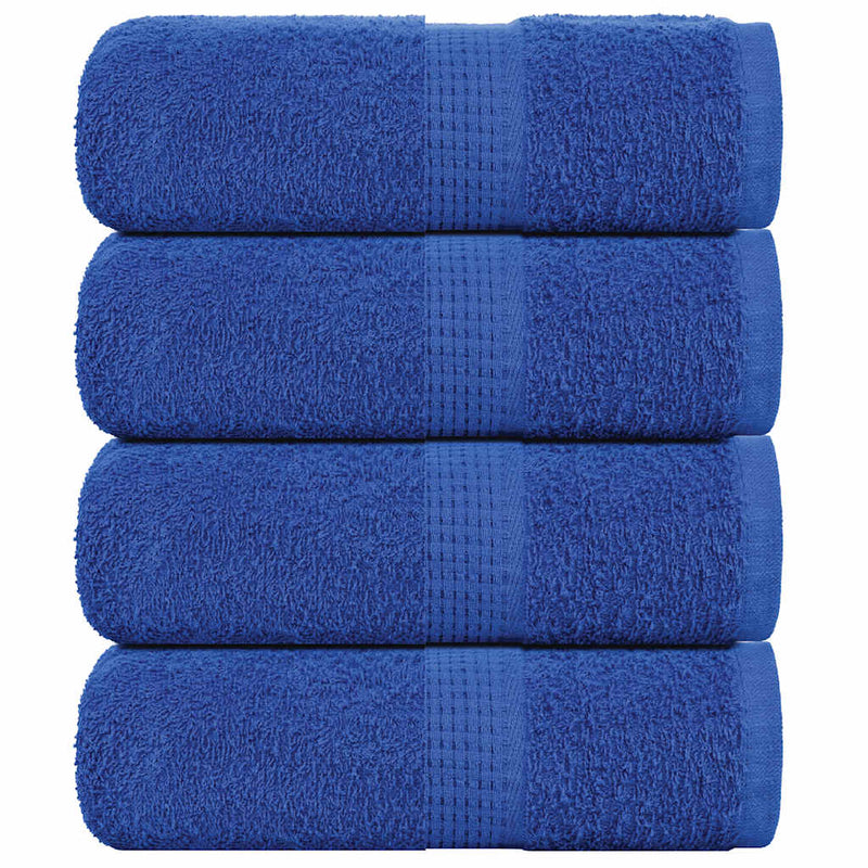 Douchehanddoeken 360 G/M² 100% Katoen Blauw