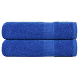 Douchehanddoeken 360 G/M² 100% Katoen Blauw