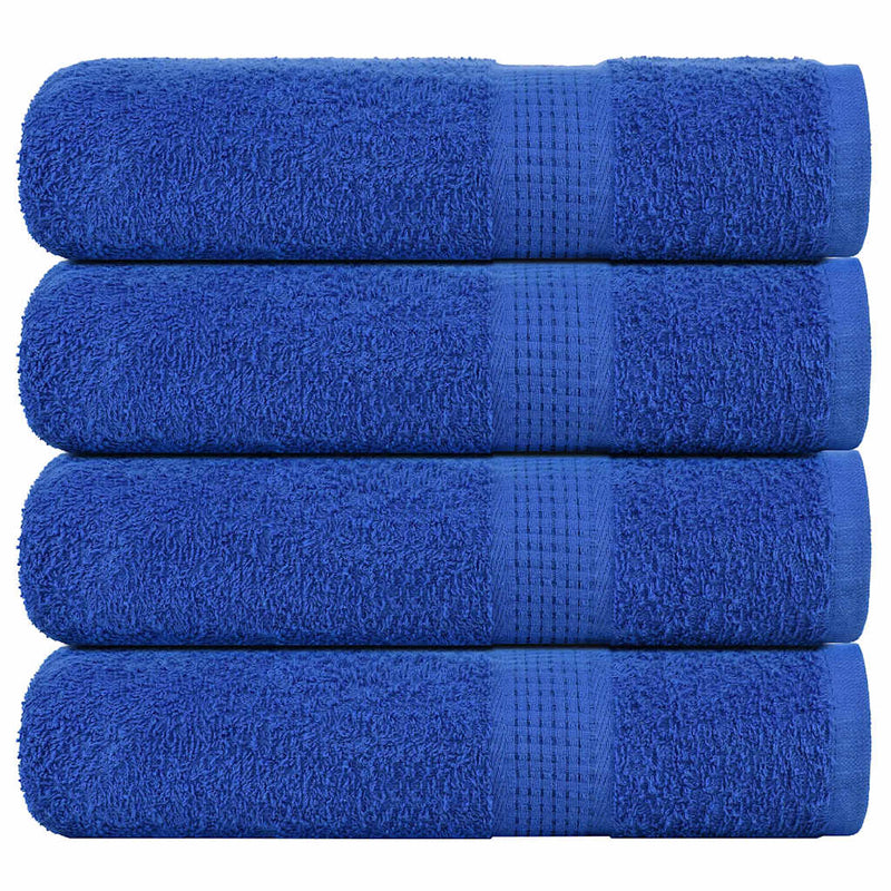 Douchehanddoeken 360 G/M² 100% Katoen Blauw